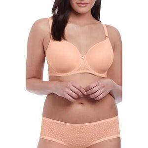 Freya Starlight Idol Underwire Bra Coral Pink Peach, New w/ Tags, Size 32K